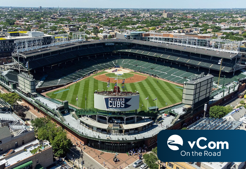 vCom on the Road: Chicago Baseball Game