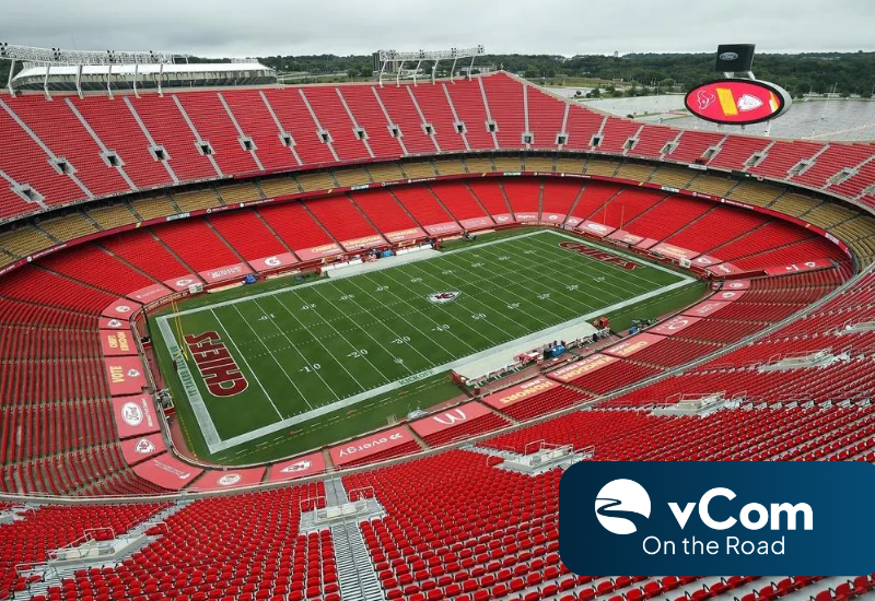 vCom on the Road: Kansas City Football Game