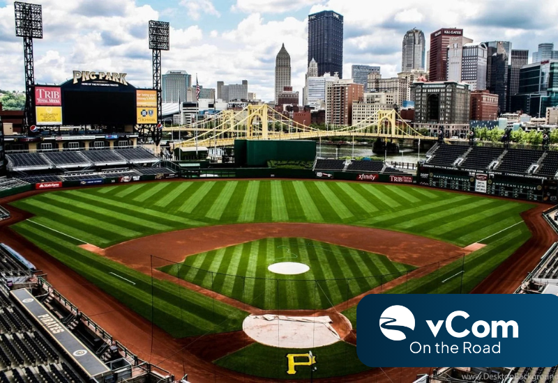 vCom on the Road: Pittsburgh Baseball Game