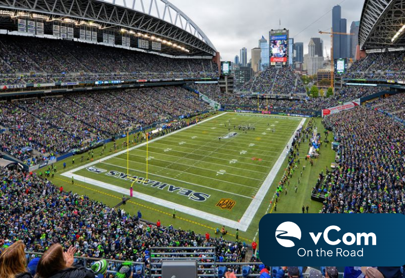 vCom on the Road: Seattle Football Game