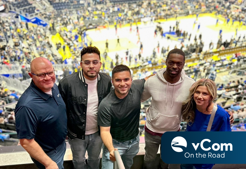 vCom on the Road: Warriors Game 