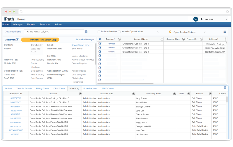 Partner advisor iPath home