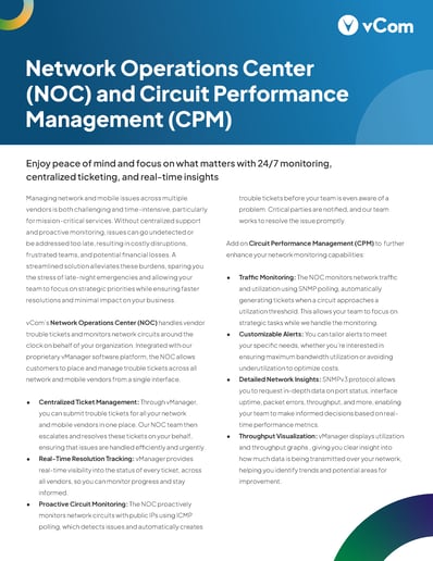 NOC and CPM