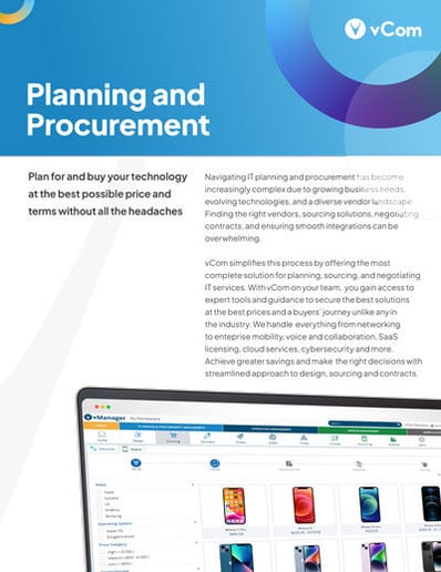 IT Planning and Procurement